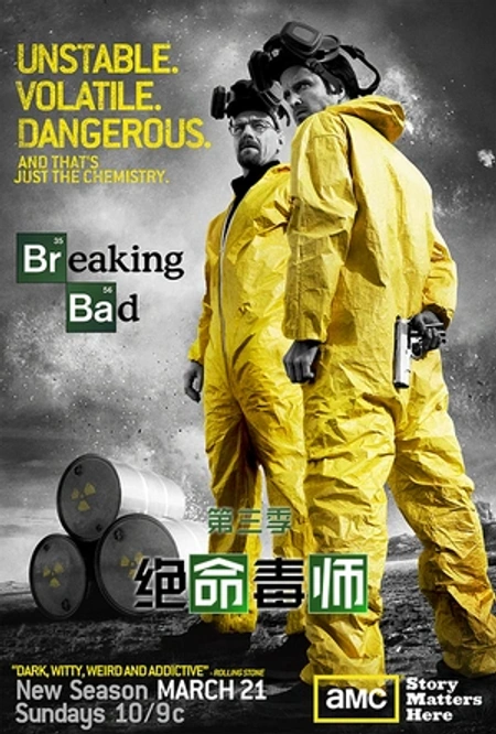 绝命毒师 第三季海报